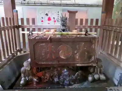 戸越八幡神社の手水舎