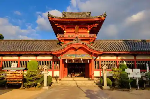 伊佐爾波神社の本殿