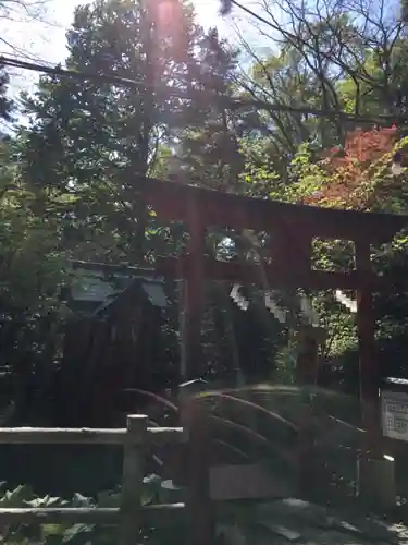 白石神社の鳥居