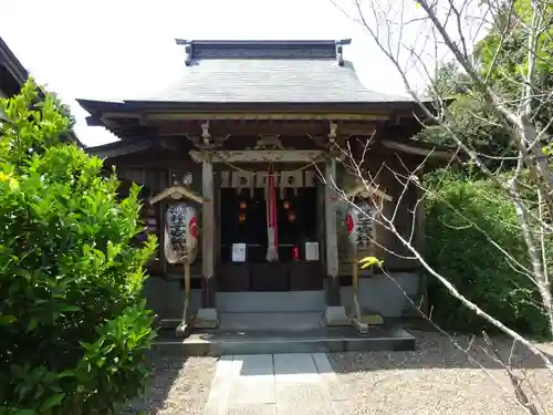 櫻井子安神社の本殿・本堂