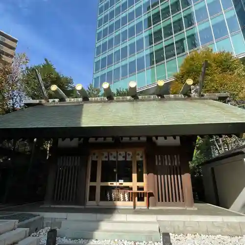  六本木天祖神社の本殿・本堂