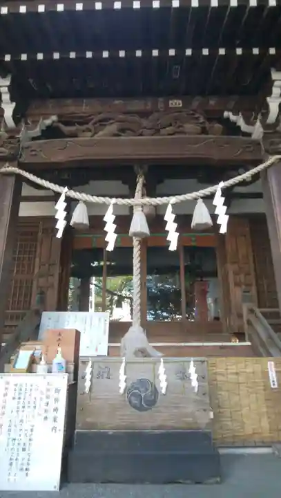 宇迦八幡宮の本殿・本堂