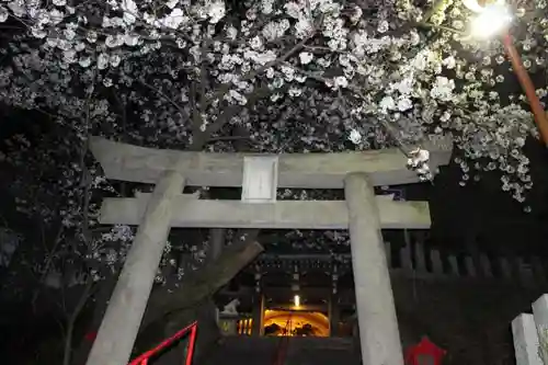 鷲尾愛宕神社の鳥居