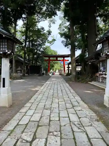 小室浅間神社の鳥居