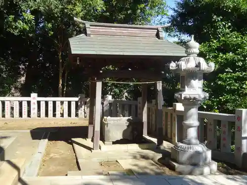 杉山神社の手水舎