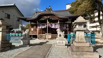 神明八幡神社の本殿・本堂