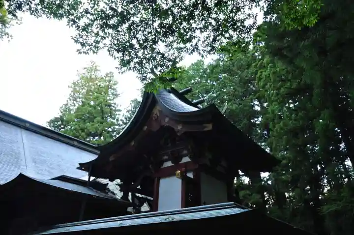 河口浅間神社の本殿・本堂