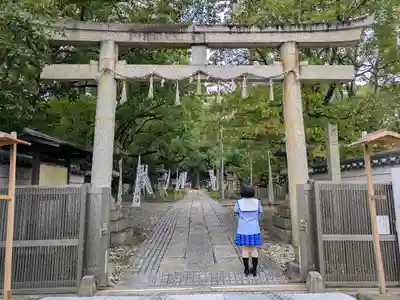刺田比古神社の鳥居