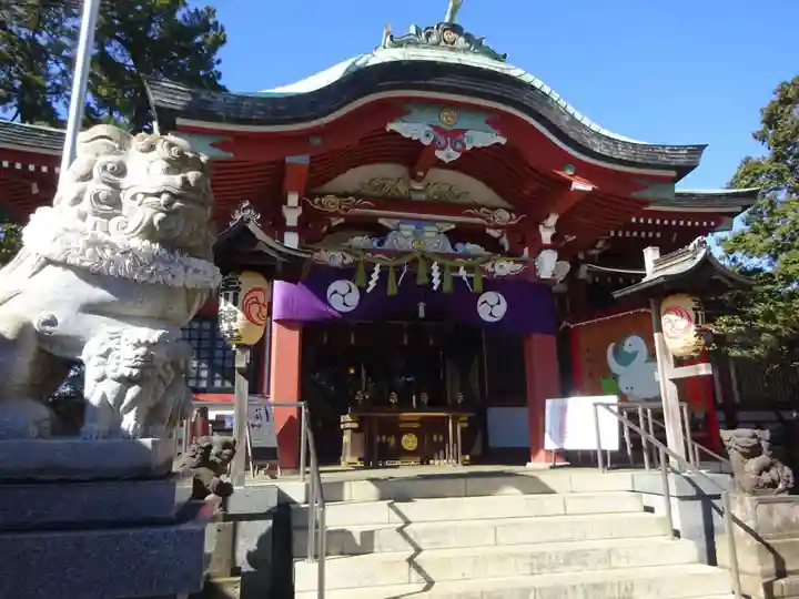 瀬田玉川神社の本殿・本堂