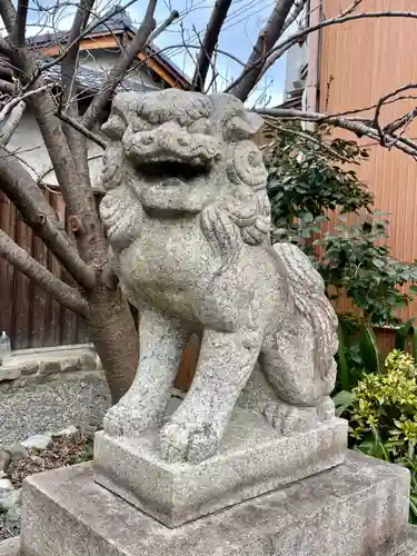 若宮神社の狛犬