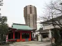 麻布氷川神社の本殿・本堂