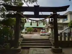 生麦杉山神社の鳥居