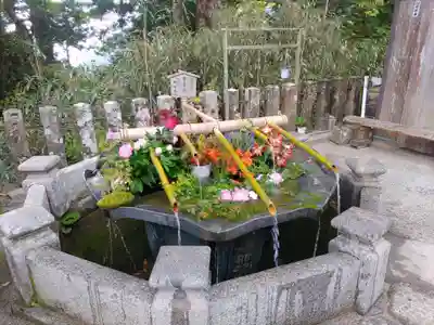 熊野那智大社の手水舎