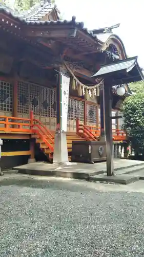 久伊豆神社の本殿