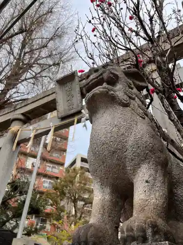 小野照崎神社の狛犬