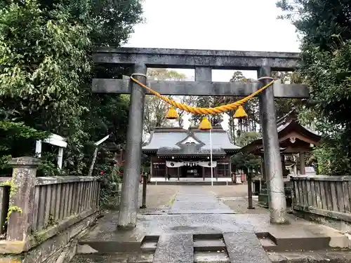 吉村八幡神社の鳥居