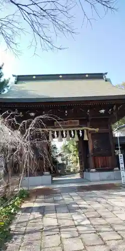 小倉祇園八坂神社の山門