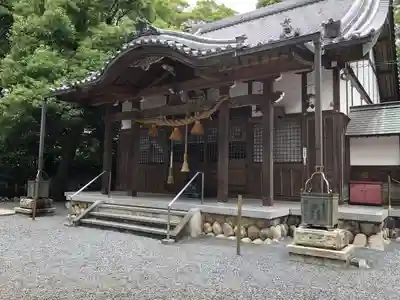 鵜森神社の本殿・本堂