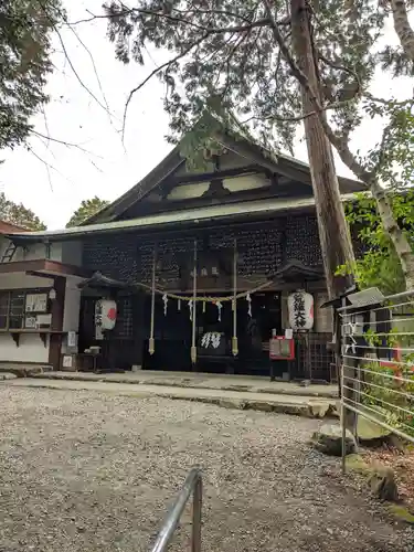 古井の天狗山の本殿・本堂