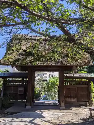 泥牛庵の山門・神門