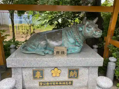 岡村天満宮の狛犬