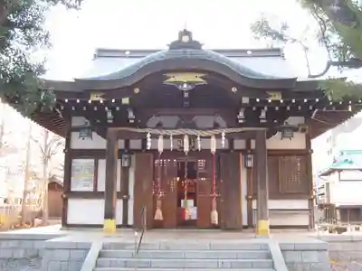 橘樹神社の本殿・本堂