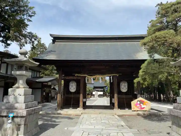 甲斐國一宮 浅間神社の山門・神門