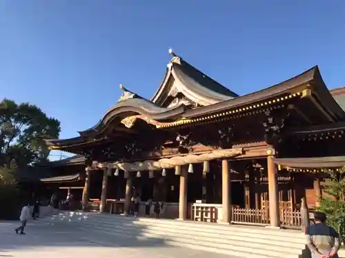 寒川神社の本殿・本堂