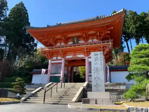 播州清水寺の山門