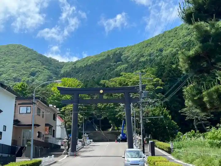 函館八幡宮の鳥居