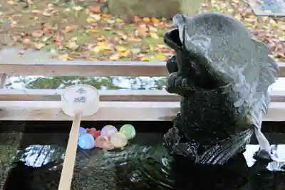 神炊館神社 ⁂奥州須賀川総鎮守⁂の手水舎