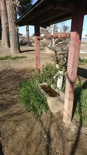 土師神社の手水舎
