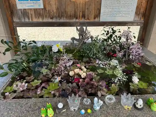 新川神社の手水舎