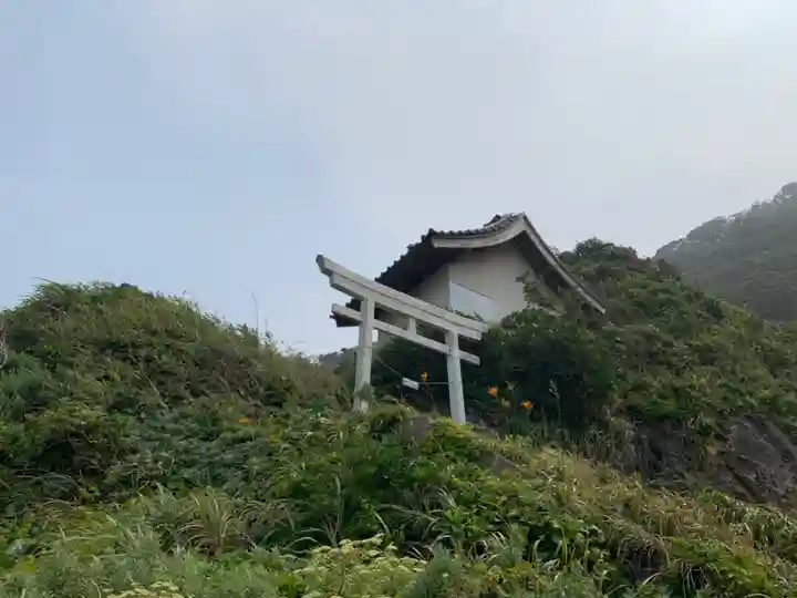神社(名称不明)の鳥居