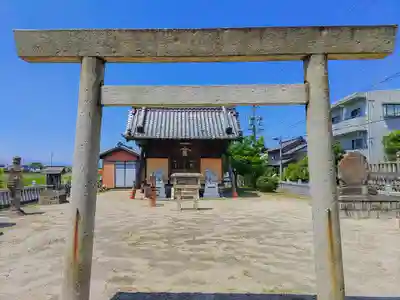 神明社(四郎兵衛)の鳥居