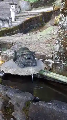 妙義神社の手水