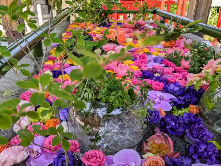 住吉神社の手水舎
