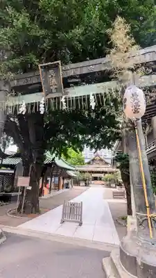 湯島天満宮の鳥居