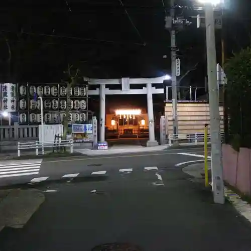 清瀧神社の鳥居