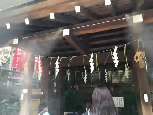 東京大神宮の手水舎