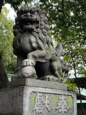 堤治神社の狛犬