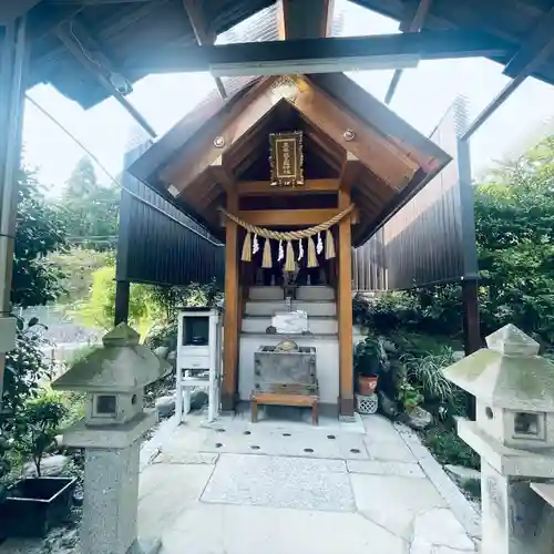 髙帝龍王龍神社（白山宮末社）の本殿・本堂