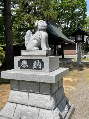 鷹栖神社の狛犬