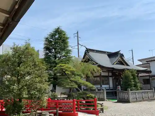 今泉八坂神社の庭園