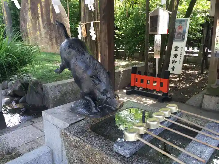 護王神社の手水舎