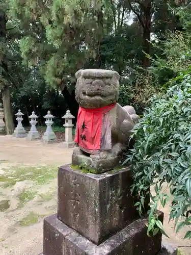 久度神社の狛犬