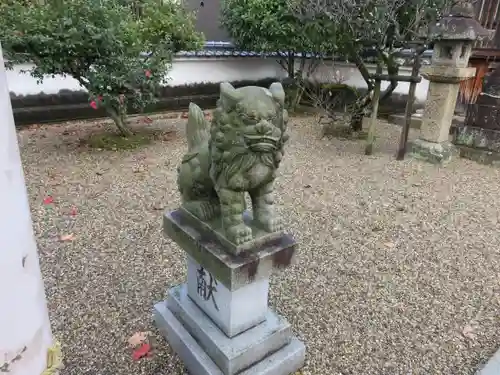 菅原神社の狛犬