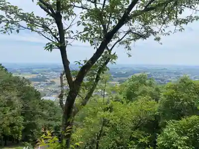 三毳神社（奥宮）の景色