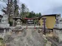 上蒔田椋神社の鳥居