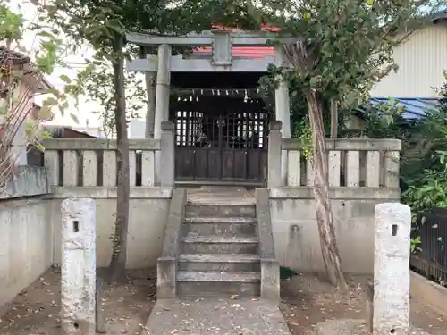 當間稲荷神社の鳥居